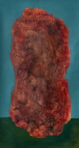 El corazón del movimiento, 2025, oil on canvas